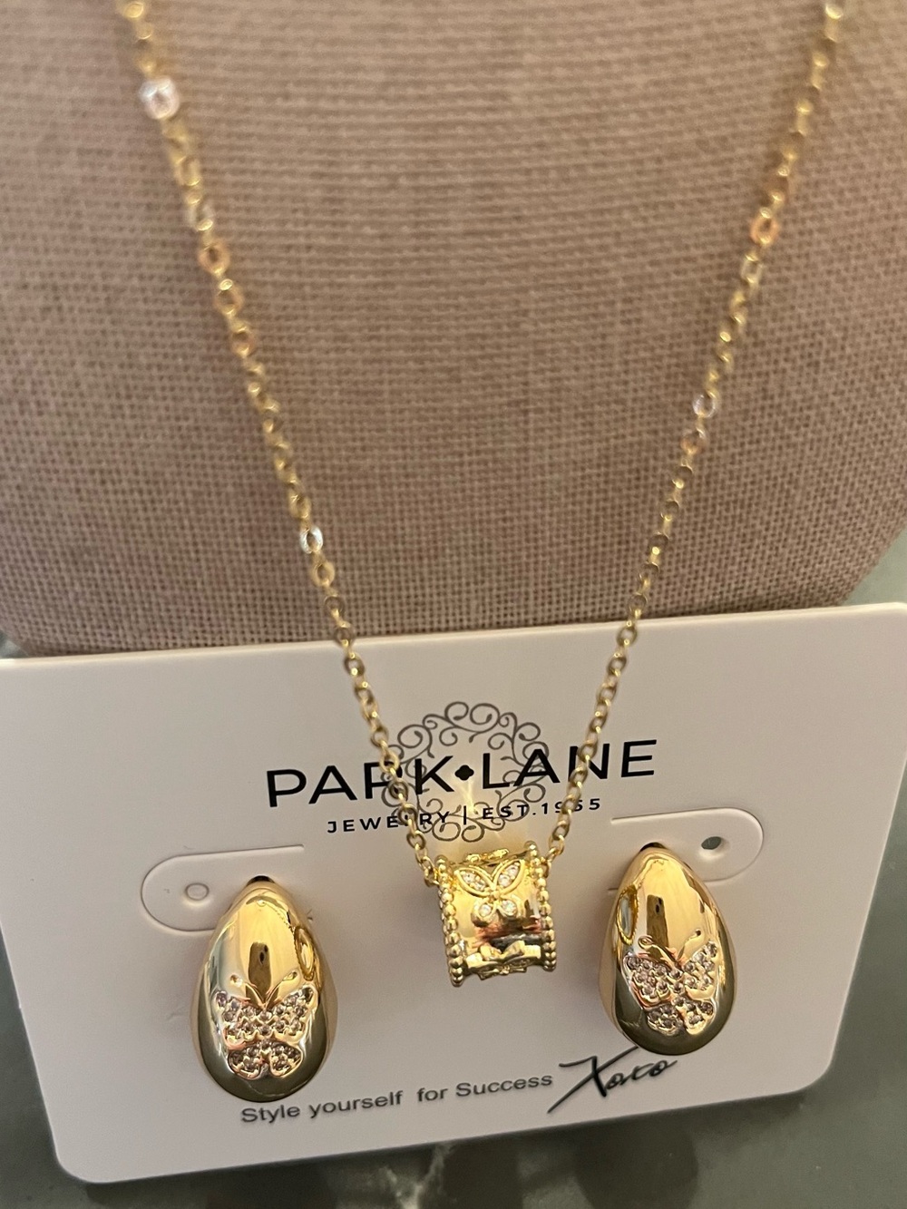 Park lane Necklace and earrings set! Brand new!
